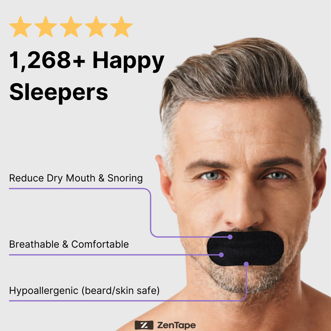 Unlock Deeper Sleep - ZenTape Mouth Tape